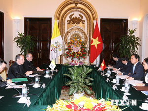 The joint communiqués of the  Vietnam-Vatican Joint Working Group meeting